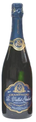 Bouteille de cuvée brut R. Vallet-Gadret