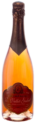 Bouteille de cuvée rosé R. Vallet-Gadret